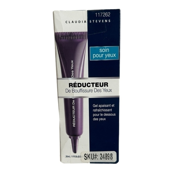 NIB CLAUDIA STEVENS Cooling Puffy Eye Treatment Eyes Puffiness Reducer Eye Gel - Picture 2 of 4